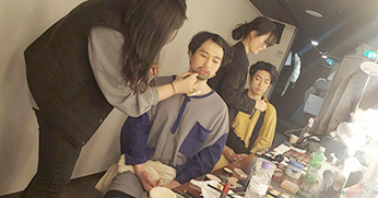 올댓뷰티아카데미 뮤지컬 <베드로> 연극 분장 메이크업 협찬